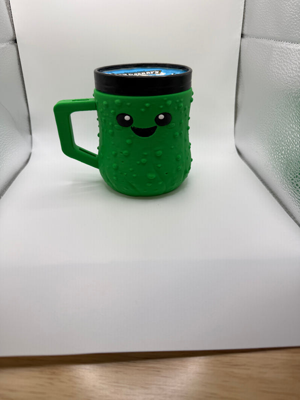 Pickle ice cream pint holder
