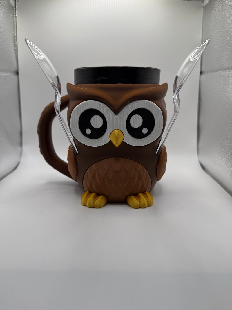 Owl Ice cream holder