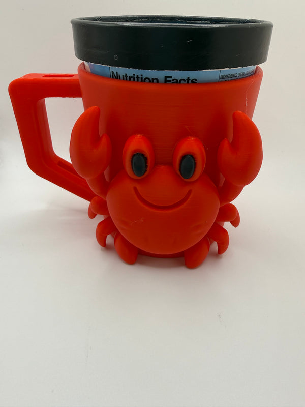 Crab Ice cream holder