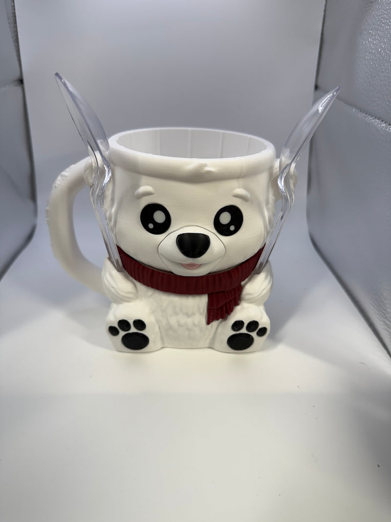 Polar Bear Ice cream holder